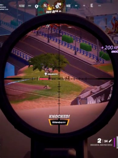 2 triple eliminations and some beautiful snipe shots! the sniper and dead eye assault are easily the best guns of this chapter so far!