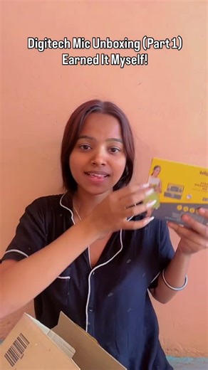 Unboxing my Digitech mic 🎤✨ (Part 1) #ProudMoment#Unboxing #MicUnboxing #Digitech #NewMic