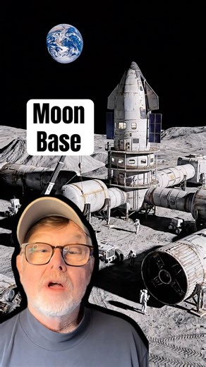 This Is How a Moonbase Actually Gets Built #curiosity #future #spacex