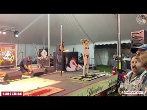 Ms. Cackleberry Bikini Contest | Daytona Bike Week 2023 #cackleberrycampground #daytona #bikeweek