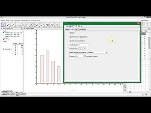 Como graficar datos en Geogebra