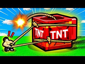 Can I PULL THE BIGGEST TNT in Strongman Simulator?