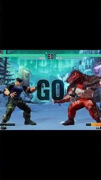 KOF XV Short Match | Clark Still vs Tizoc (Dinosaur) | PC Gameplay