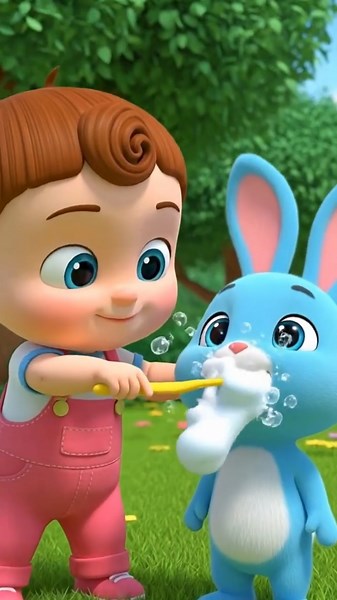 Kids Learn To Brush Teeth's | Baby Cartoon #shorts #goodhabits