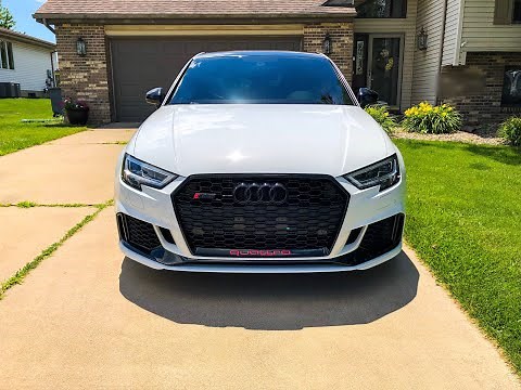 Audi RS3 Custom Badges Install!