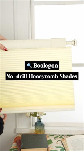 Beige Honeycomb Shades: Sunlight, Softened. Tired of harsh glare? Our no-drill honeycomb shades filter UV rays and diffuse light into a gentle, cozy glow. The warm beige tone fits any room vibe—calm, modern, or minimalist. No tools, no damage! Install in 3 mins on most windows. Plus, the honeycomb design traps air to keep your space cooler in summer and warmer in winter.✨ 🔎Ready to learn more? Click the link in my bio or leave