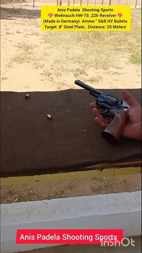 💖 Weihrauch HW-7S .22lr Revolver 💖. #22longrifle #22lrpistol #22revolver #arminius #targetshooting