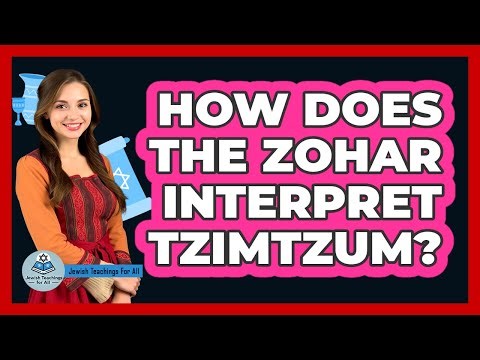 How Does the Zohar Interpret Tzimtzum?