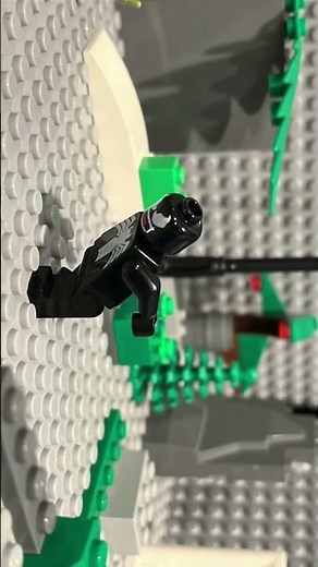 Phantom Samurai VS Venom (short stop motion animation) #legoanimation #stopmotionanimation