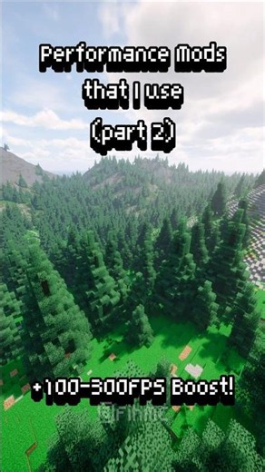 Performance mods that I use. (Part 2) #minecraft #shaders