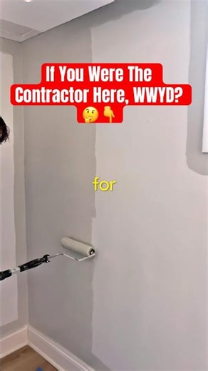 If You Were The Contractor Here, WWYD? 🤔👇| #Shorts