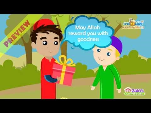 Saying Jazak'Allahu Khairun - Zaky's Learning Club PREVIEW