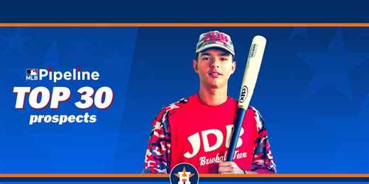 Here are the Astros' 2026 Top 30 prospects