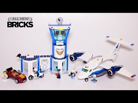 Lego City 60210 Sky Police Air Base Speed Build