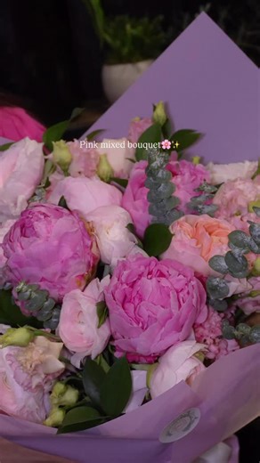 Ariston Flowers & Cafe on Instagram: "Pink flowers really do have their own kind of magic🌸✨ Whether you’re treating yourself or surprising someone you love, our florists create every arrangement with so much care💐 Stop by Ariston to pick up your blooms, or order online for delivery🩷 Use code INSTA10 for an exclusive Instagram discount! #aristonflowers #nycflorist #pinkbouquet #unionsquarenyc #nycflowershop #flowerarrangement #bouquetdesign"
