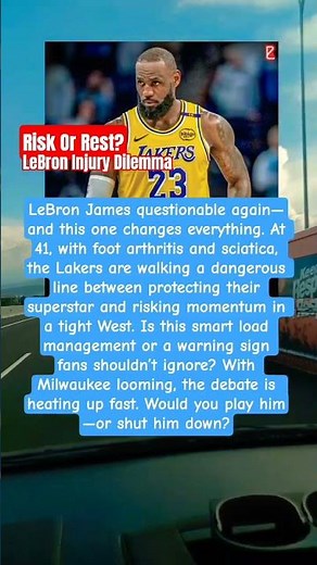 LeBron James injury update #lebronjames #lakers #injuryupdate