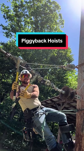 Piggyback Hoists: Walk Wire with Two Hoists and One Grip
