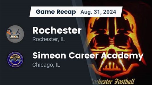Football Recap: Rochester Starts Season with Victory Against Simeon