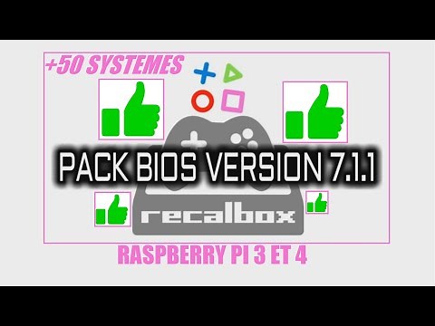 Présentation Bios Recalbox 7.1.1