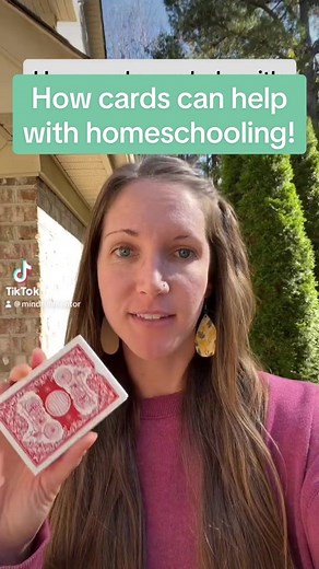 Looking for fun math activities to do with your homeschool student? Here are some ways you can use a deck of cards and the game War to make math fun for your kids! #homeschool #homeschooling #homeschoolingmom #homeschoolersoftiktok #homeschooler #newtohomeschooling #consideringhomeschool #newtohomeschool #homeschoolmath #homeschoolmathfun #mathtricks #mathisfun How do i homeschool my kids, how do i get started homeschooling, homeschooling for beginners, nes to homeschooling