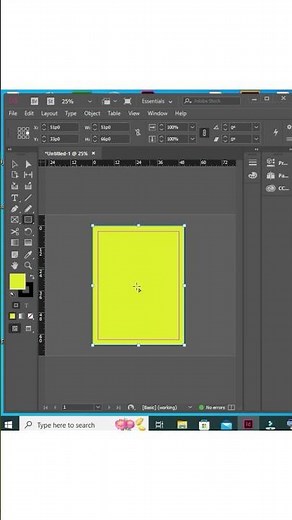 How To page background color Adobe Indesign #short