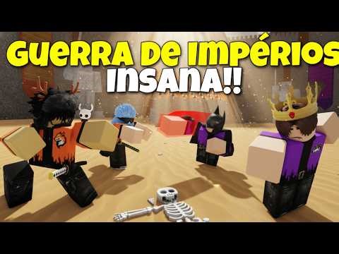 ‼️CRIEI uma GUERRA INSANA de IMPÉRIOS no JUJUTSU SHENANIGANS!!