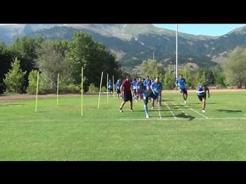 Proprioception for soccer players...