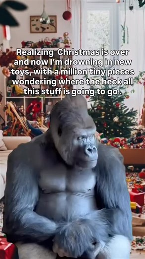 Charlie | Stay At Home Dad on Instagram: "Grateful seeing my kids get spoiled but the mess never ends 😭😭😭😭 Follow @thesahddylife for daily daddy fun, marriage humor, and surviving 3 toddlers under 4. #parentlife #funny #viralreels #humor #merrychristmas"