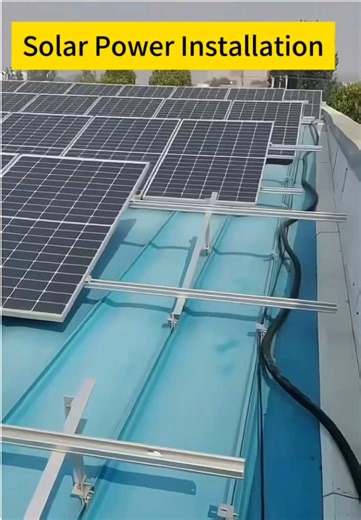 Aluminum Alloy Brackets for Solar Power Installation