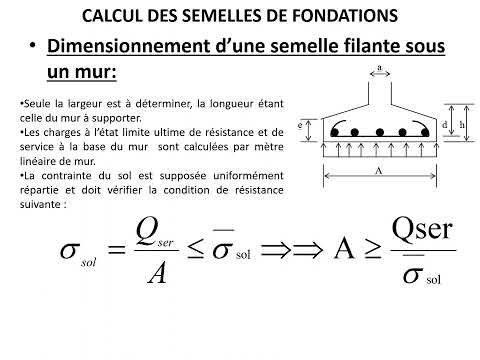 Calcul des Semelles de Fondation Guide Complet