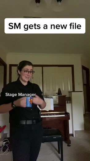 New File Excitement for Stage Managers