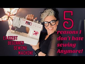 The Easiest beginner sewing machine
