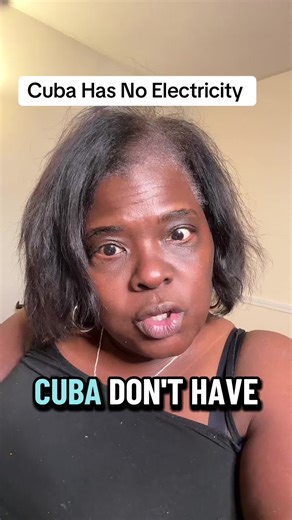 Cuba is currently without any electricity. Because of the war with Iran. Oil not being supplied