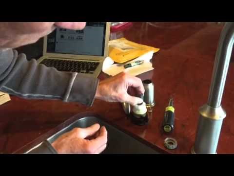 Reassembling a Moen Aberdeen kitchen Faucet