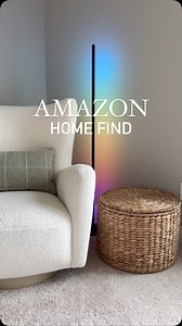 29K views · 233 reactions | favorite amazon home find of the week ✨ control this smart floor lamp from anywhere to set any mood. comment LAMP for a link to my living room must have gadgets! set a timer, speed it up, make a schedule or have it react to your music #amazonfinds #amazon #amazongadgets #livingroom #smartgadgets #floorlamp #amazonhack #amazonmusthaves #homeinspo | Carissacleansitall | Facebook