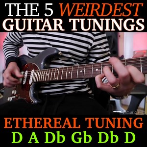 1M views · 15K reactions | These are the 5 weirdest guitar tunings. | Music is Win | Facebook