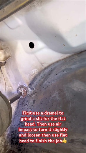 Another mechanic Hack for you guys if the bolt extractor does not work.