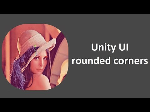 Unity UI rounded corners