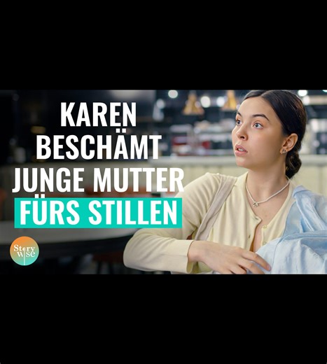 1M views · 10K reactions | Karen beschämt junge Mutter fürs Stillen | DramatizeMe Deutsch | Facebook