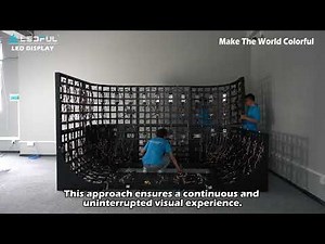 LEDFUL V&H Series Installation #LEDVideoWall #ImmersiveExperience #VirtualProduction