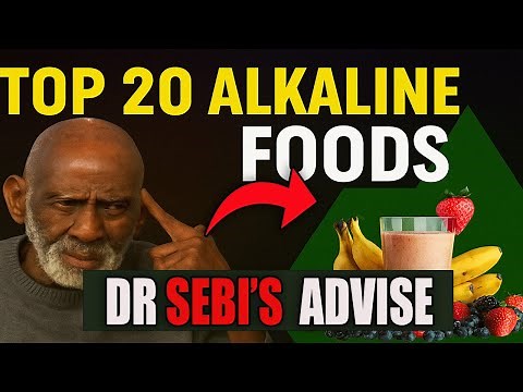 Dr. Sebi’s Top 20 ALKALINE Foods You MUST Eat (SECRET HEALING)