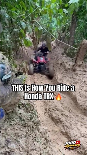 Riding My Honda TRX Like a Maniac 💪🏼 #hondatrx #trx450r #atv