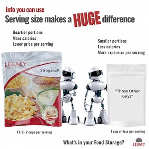 Once you discover you would have to buy extra food from another company to meet the amount in our buckets, it all makes more sense! Learn this and many other important tips and guidance on how to find the package that fits your budget and lifestyle. https://www.legacyfoodstorage.com/pages/how-to-navigate-in-the-food-storage-marketplace | Legacy Food Storage
