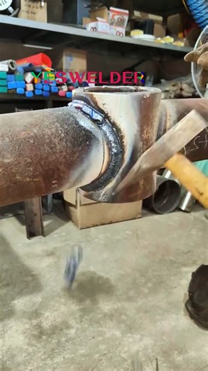 YesWelder.com Well done. Credit to @welding_cyl(TikTok) 💰Get the LYG-M800HP welding helmet for just $59.99 👉 https://bit.ly/4946pRt #yeswelder #weld #welding #weldinglife #weldingmostwanted #weldingtipsandtricks #welderup #welder #welderlife #welderslife #weldingrigs #slagpeel #metal #metalfab #metalwork #pipeline #pipewelding #pipefitter #mig #migwelding #migwelder #stickwelder #tig #tigwelding #tigwelder #fabrication #weldeveryday #weldingcommunity | YesWelder