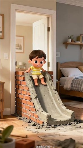 Daddy making slide✨#shorts #shortsfeed #viral #usa #dad