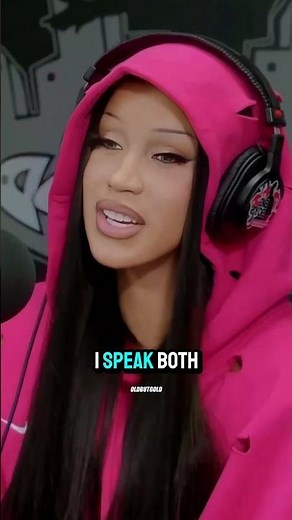 Cardi B’s First Language #shorts