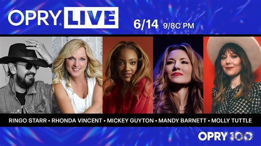 Opry Live - Ringo Starr, Rhonda Vincent, Mickey Guyton, Mandy Barnett, and Molly Tuttle
