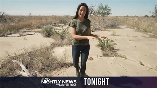 TONIGHT: Emilie Ikeda reports from America's newest national park, the Amache National Historic Site in Colorado, where more than 7,000 Japanese Americans were unjustly incarcerated during World War II. | NBC Nightly News with Tom Llamas