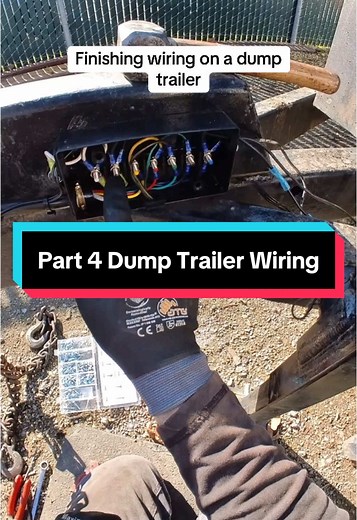 Rewiring Marksman Dump Trailer Terminal Box