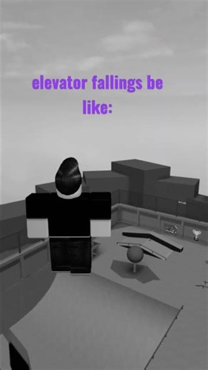 elevator fallings 🔳🔻 #roblox #easiestgameonroblox